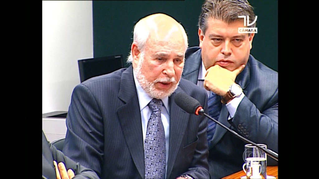Julio Faerman no depoimento na CPI da Petrobras