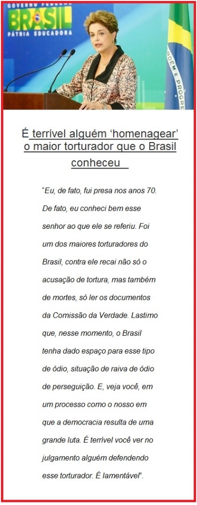 Dilma Riousseff em Nova Iorque comenta  posição de Bolsonaro Foto Roberto Stuckert Filho - PR 22.04.16
